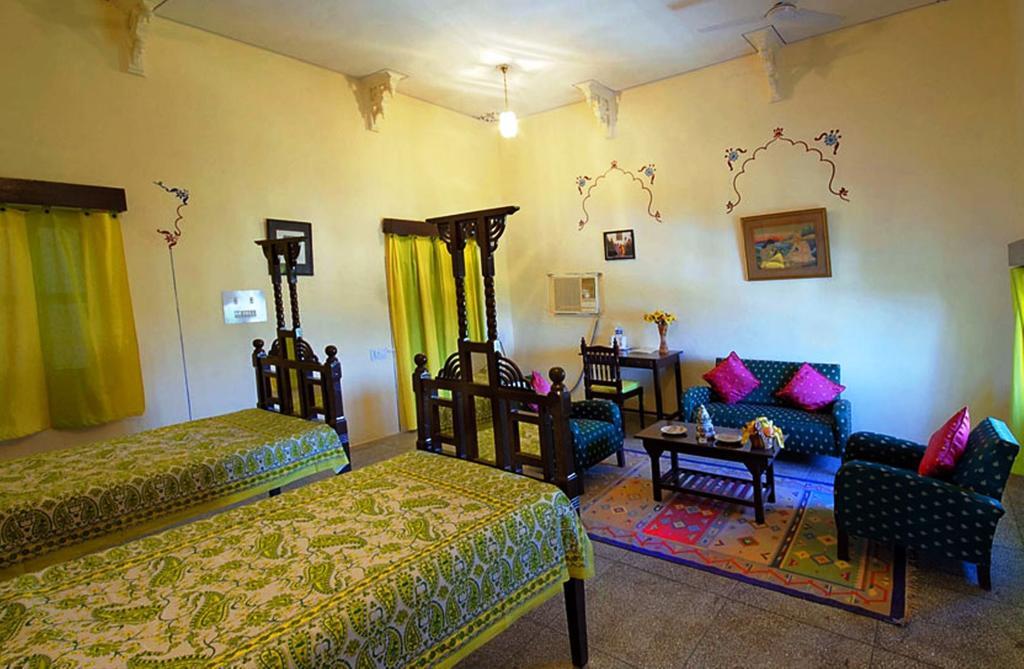 V Resorts Jhalamand Garh Jodhpur جودبور الغرفة الصورة